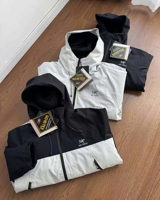 F013004压胶logo三合一可拆卸内胆男士硬壳抓绒冲锋衣 商品图5