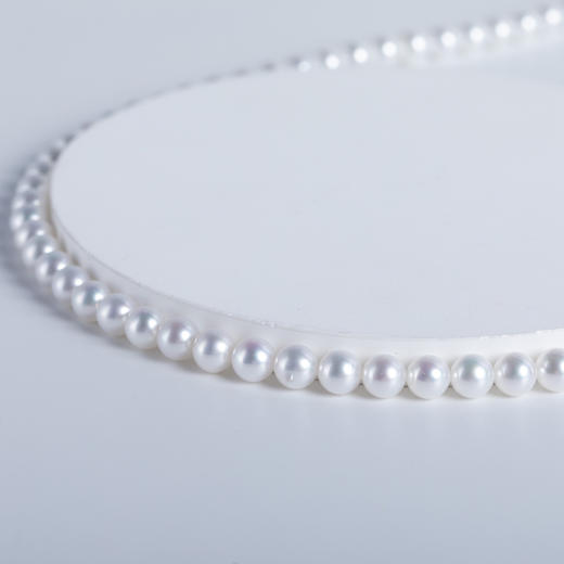 日本真科研天然淡水极光SK级瑰丽珠5~6MM 商品图3