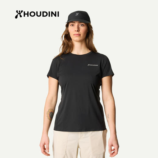 HOUDINI胡丁尼Pace Air Message空速宣言女户外26夏新跑步短袖T恤 840072 商品图2