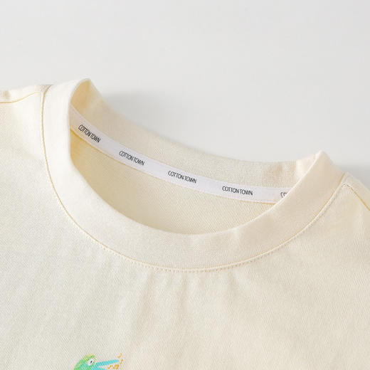 【纯棉10A抗菌】棉花堂水彩动物假两件长袖童装 -FA61005 商品图8