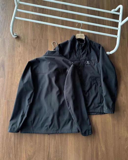 F013011户外运动登山徒步保暖透气立领软壳衣拉链外套 商品图1