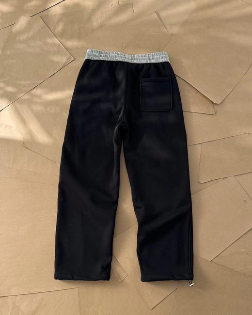 F013020冬季新款纯棉廓形宽松弯刀休闲卫裤 商品图9