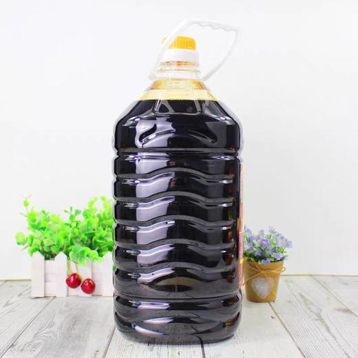 【ZCWJ】  海天味极鲜酱油  4.9L大桶  烹饪炒菜  凉拌调味商用装  酿造生抽 商品图1