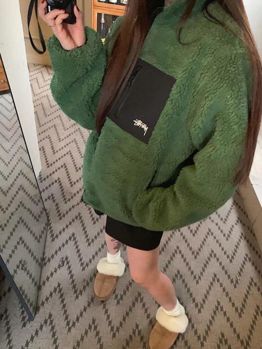 F013030双面穿摇粒绒正反两面穿夹克外套 男女同款 商品图9