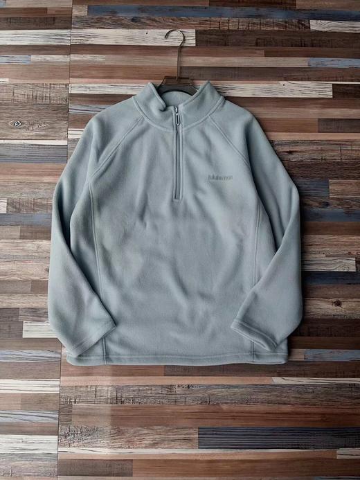 F013023摇粒绒拉链半开领男士休闲上衣薄款抓绒衣 商品图1