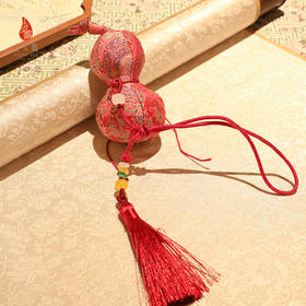 上久楷新中式国风文创礼盒送礼 摆件 宋锦挂件 福芦