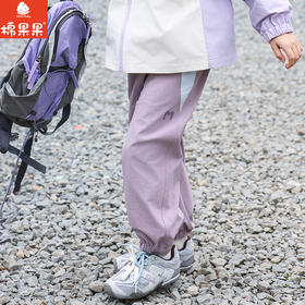 棉果果春季新品女童梭织速干运动简约弹力梭织长裤M122200326133