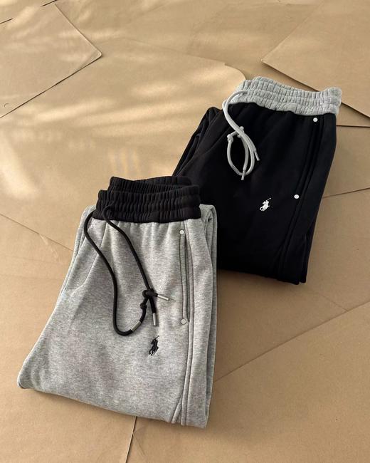 F013020冬季新款纯棉廓形宽松弯刀休闲卫裤 商品图4