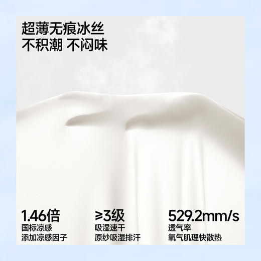 【26春夏新品】蕉下女士凉感无痕内裤（3条装）CC008 商品图1