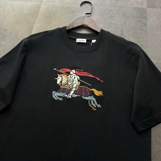 F013036新款彩色绣花战马短袖T恤男女同款 商品图5