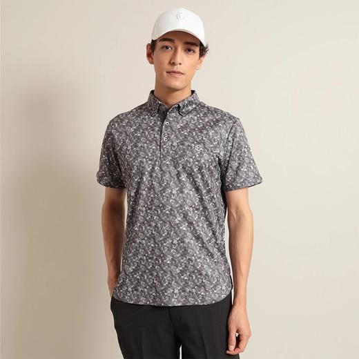CALLAWAY GOLF 高尔夫 男士 小花卉印花凉爽短袖衬衫 商品图1