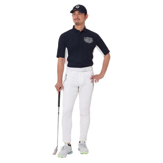 Taylormade 高尔夫男女同款 网眼速干侧面拼接polo领短袖T恤 商品图6