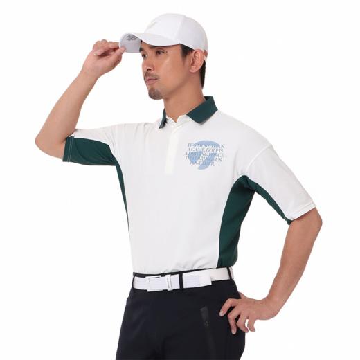 Taylormade 高尔夫男女同款 网眼速干侧面拼接polo领短袖T恤 商品图3