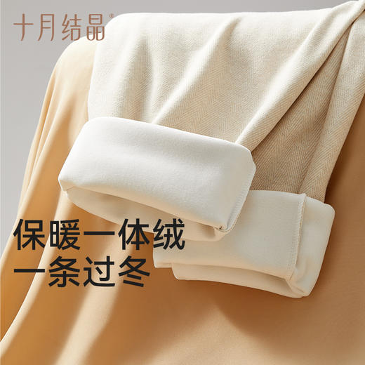 孕妇裤子外穿阔腿裤2025新款不勒肚子百搭垂感休闲裤冬季 商品图5