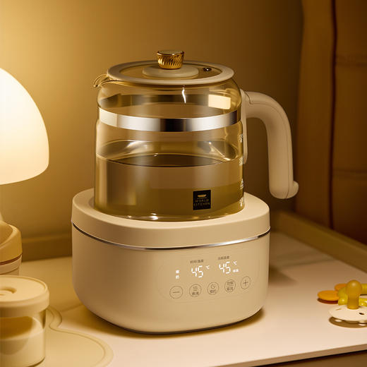 康宁调奶器养生壶花茶壶炖煮一体全玻璃WK-TNQ1301 商品图0