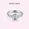 【预售】ShiningHouse[培育] 18k金钻石戒指 椭圆形2克拉钻人工真钻人造钻石K金戒指悦己送礼臻选【此商品不支持7天无理由退货退款】预计3日发货 商品缩略图0