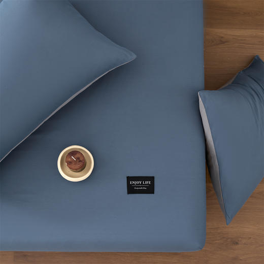 【品牌直发】加倍生活 北欧风全棉纯棉纯色床笠单品/三件套 12色可选yc0228004 商品图9