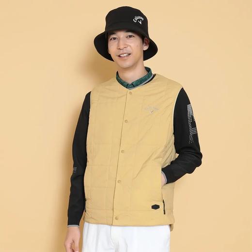 Callaway Golf 男款 秋冬轻薄抓绒按扣马甲弹力防水运动保暖棉背心 商品图5