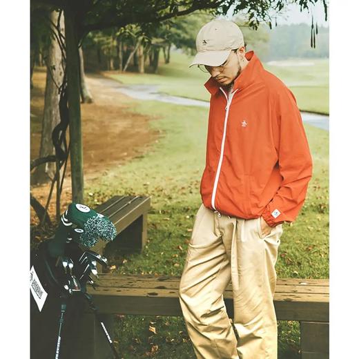 Penguin by Munsingwear 男士高尔夫 企鹅刺绣4WAY 弹力尼龙夹克 防风外套 商品图5