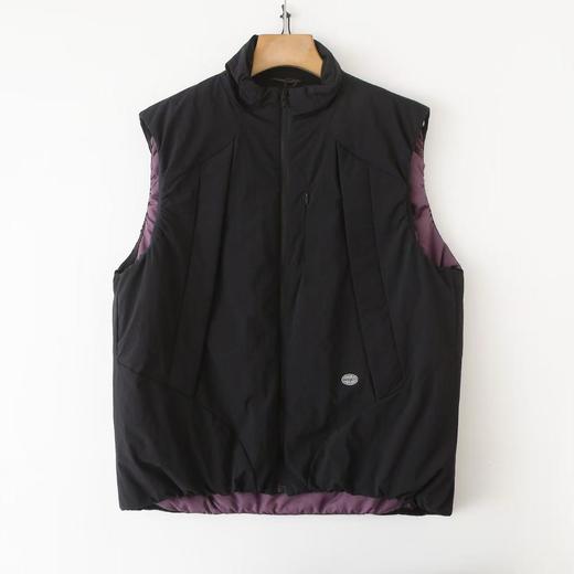 户外跑步防泼水多口袋立领工装耐磨坎肩保暖棉服马甲男女同款 商品图3