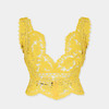 DSQUARED2 女士索菲蕾丝背心 黄色 S75NC1134 S53834 171 商品缩略图1
