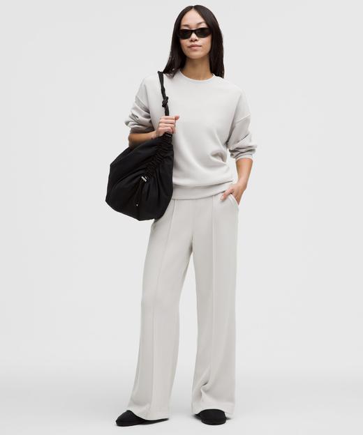 LULU 女士春季新款莫代尔阔腿休闲长裤 Z-15820 商品图2