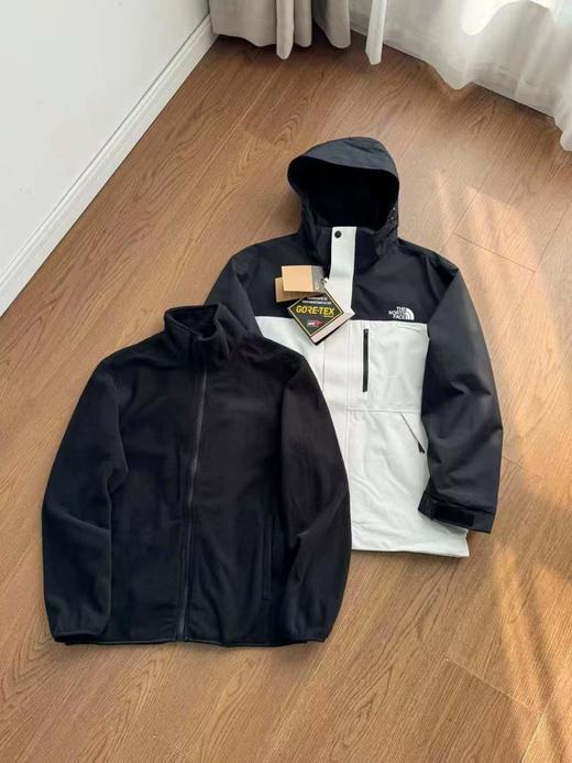 F013002男女情侣款1990三合一防水防风冲锋衣夹克 商品图9