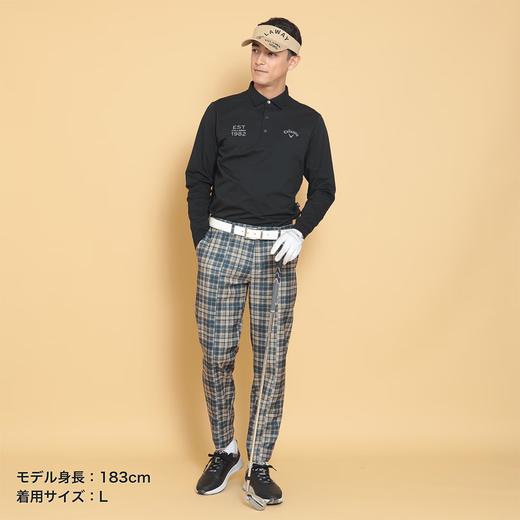 Callaway卡拉威高尔夫男士 秋冬款 刺绣logo 翻领多色长袖 运动百搭 商品图10