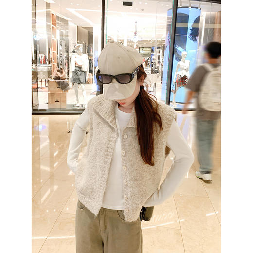 <曾小咸推荐>2.14现货秒杀 ！微信超特价！韩系叠穿高领马甲 日常169.99 立减90 秒杀79.99！！ 商品图3