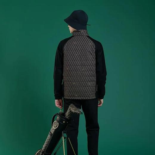 Resurrection高尔夫男士 秋冬新款 经典双色立领绗缝棉服拼接外套 防寒保暖 商品图6