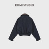 ROMI STUDIO“复古摩登”进口小羊皮编织领立体夹克外套 RWCAS87506 商品缩略图2