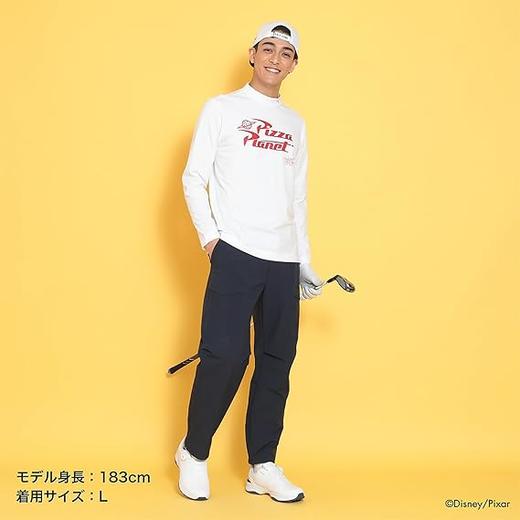Callaway 高尔夫男士 玩具总动员系列字母印花半高领长袖T恤弹力舒适 商品图5