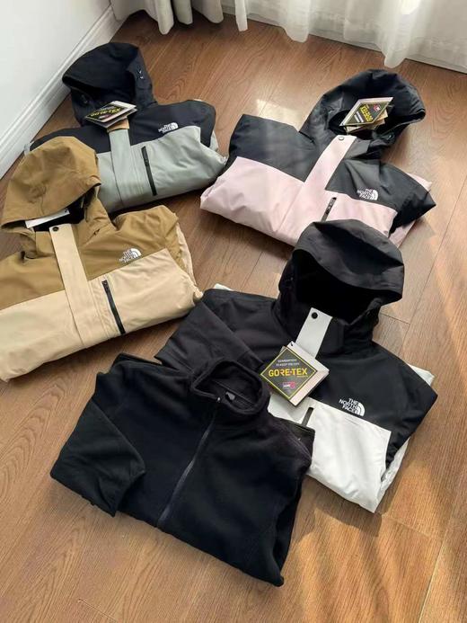 F013002男女情侣款1990三合一防水防风冲锋衣夹克 商品图6