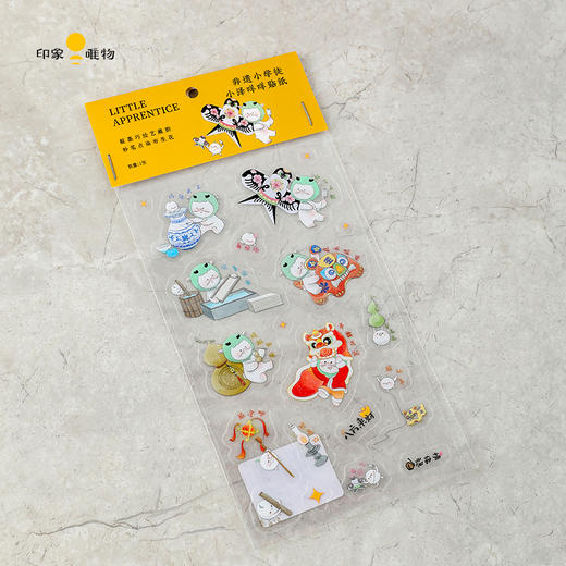 小泽IP系列贴纸 透明 白底 商品图2