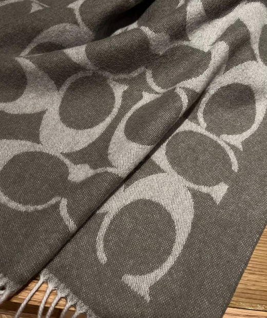 Coac*h老花围巾羊毛围巾012701 商品图8