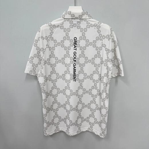 GGG高尔夫 男女同款 GGG印花短袖Polo衫 吸水速干防紫外线 商品图9