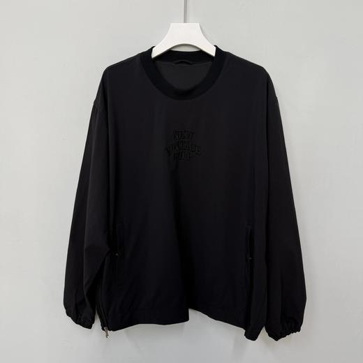 New Vintage男士高尔夫 复古立体绣花长袖套头衫 宽松圆领夹克 商品图11