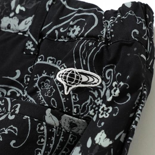 BEAMS 男士高尔夫橙标 佩斯利花卉图案短裤 运动休闲 商品图13