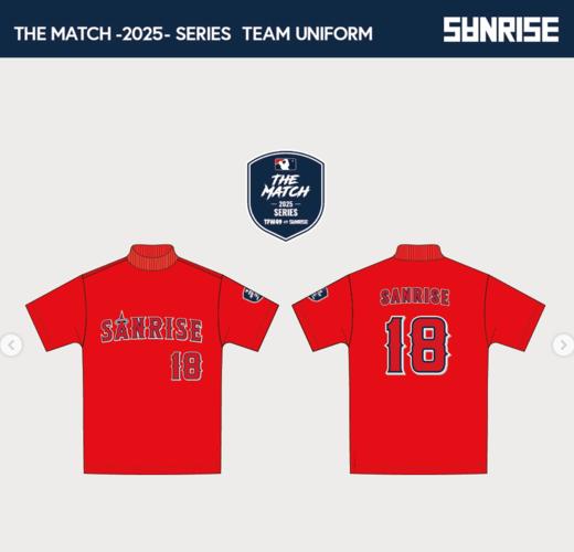 TFW49&Sanrise(中西直人）对抗赛的队服 高尔夫男士小高领短袖 商品图8