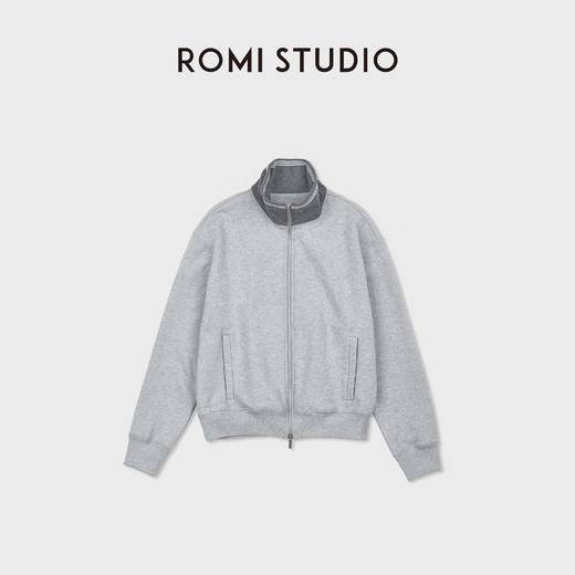 ROMI STUDIO“校园套装"重磅纯棉立体中线休闲长裤+卫衣RWCWXG7432 商品图1