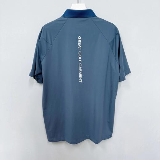 GGG高尔夫 男女同款 凉感半拉链短袖Polo衫 吸水速干 商品图8