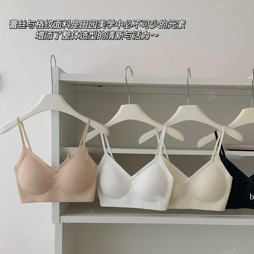 小V领蝴蝶结裹胸内衣文胸-纪念日百货门店同款169095949 商品图6