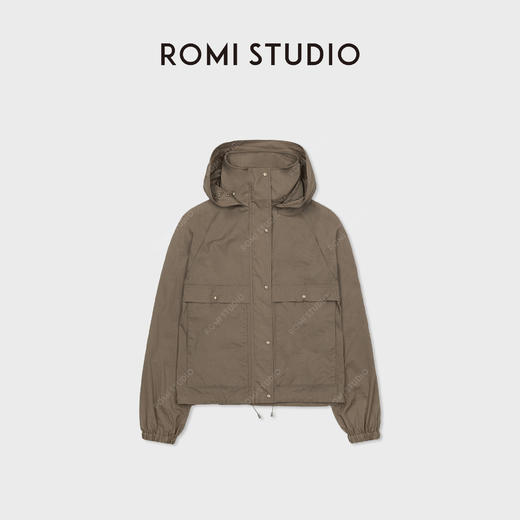 ROMI STUDIO“伴行山野”防晒UPF50立领工装连帽外套 RWCAWD4668 商品图0