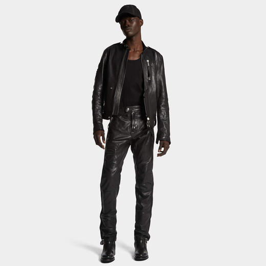 DSQUARED2 男士 DUCATI 联名皮衣 黑色 S71AN0650 SX9749 900 商品图6