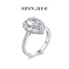 【预售】ShiningHouse[培育] 18k金钻石戒指 水滴形1克拉钻人工真钻人造钻石K金戒指豪华钻石戒指悦己送礼臻选【此商品不支持7天无理由退货退款】预计3日发货 商品缩略图2