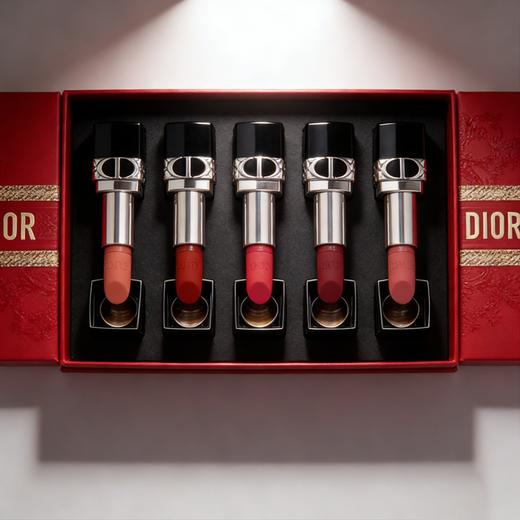 3.14白色情人节【可溯源】-Dior迪奥龙年限定口红套盒5支装·现货速达_YUAL 商品图10