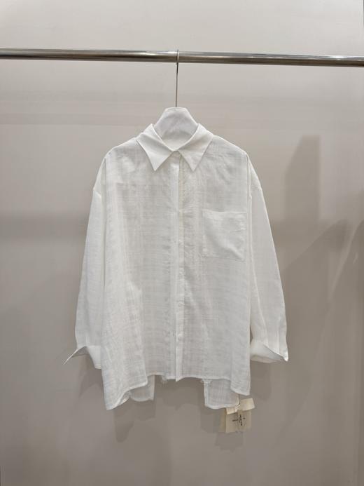 【门店同款】ENJOY春季“序光之旅”后置浪漫白衬衫 169793077 商品图0