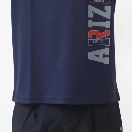 PING 高尔夫男士 夏季速干 小立领竖印花短袖T恤 吸水速干 商品图7