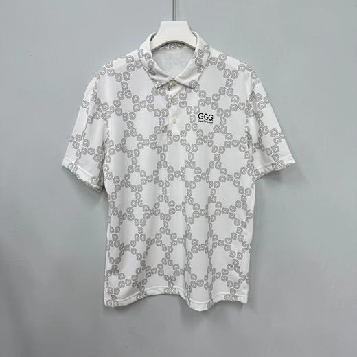 GGG高尔夫 男女同款 GGG印花短袖Polo衫 吸水速干防紫外线 商品图7