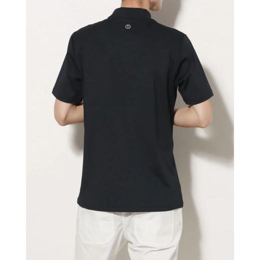 TIGORA  男士高尔夫 吸水速干 光滑面料小高领短袖T恤 商品图8